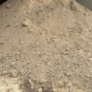 Topsoil screened